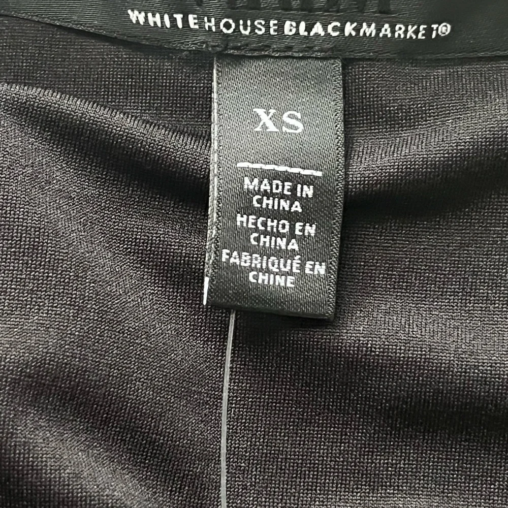 NWT White House Black Market lace inset tunic